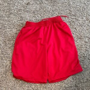 Men’s XL BCG Vibrant Red Athletic Shorts